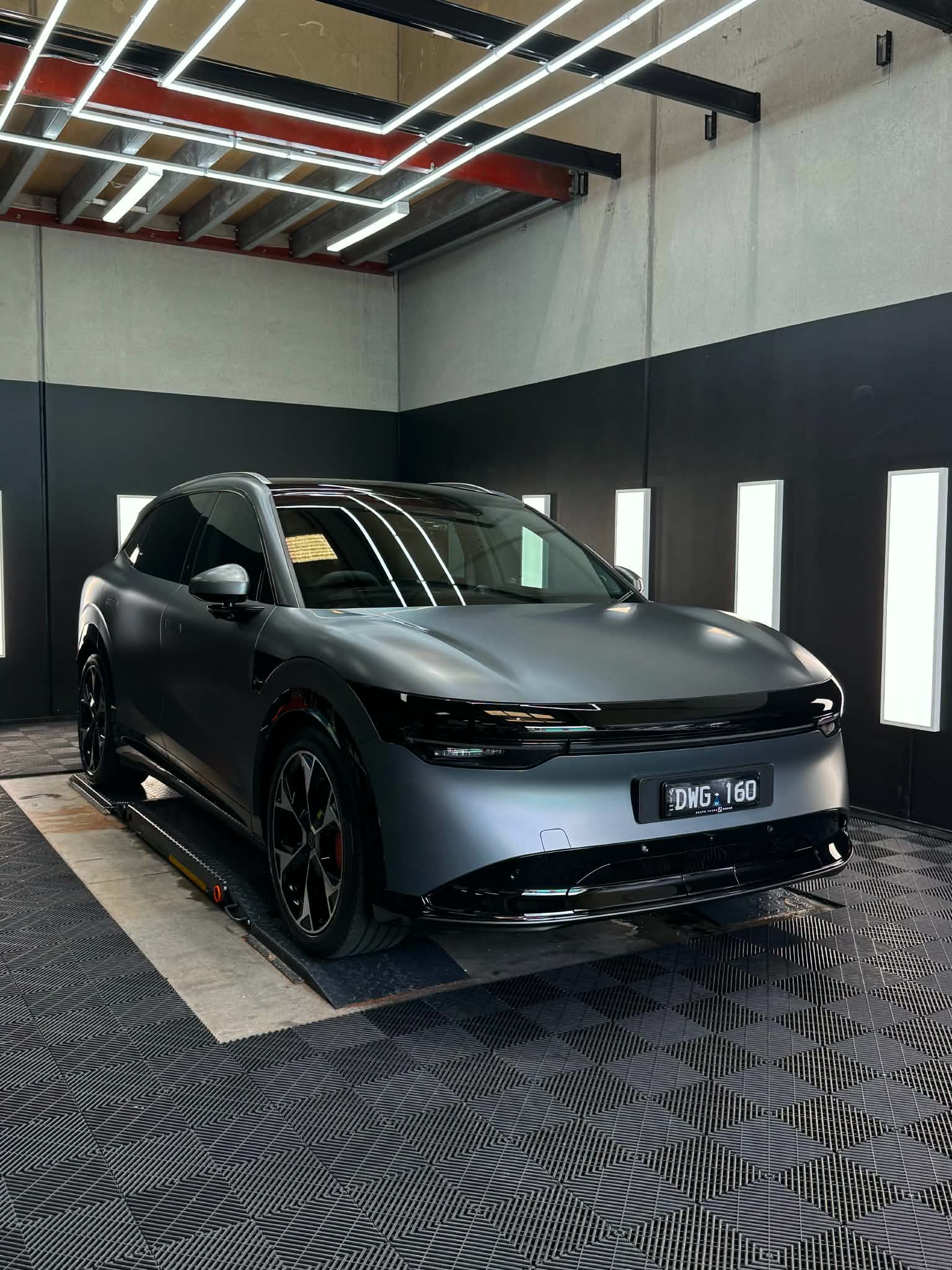 Matte grey full wrap — Melbourne workshop